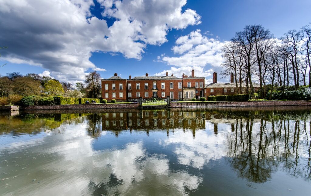 Altrincham, Dunham Massey Old Historical Stately Home 